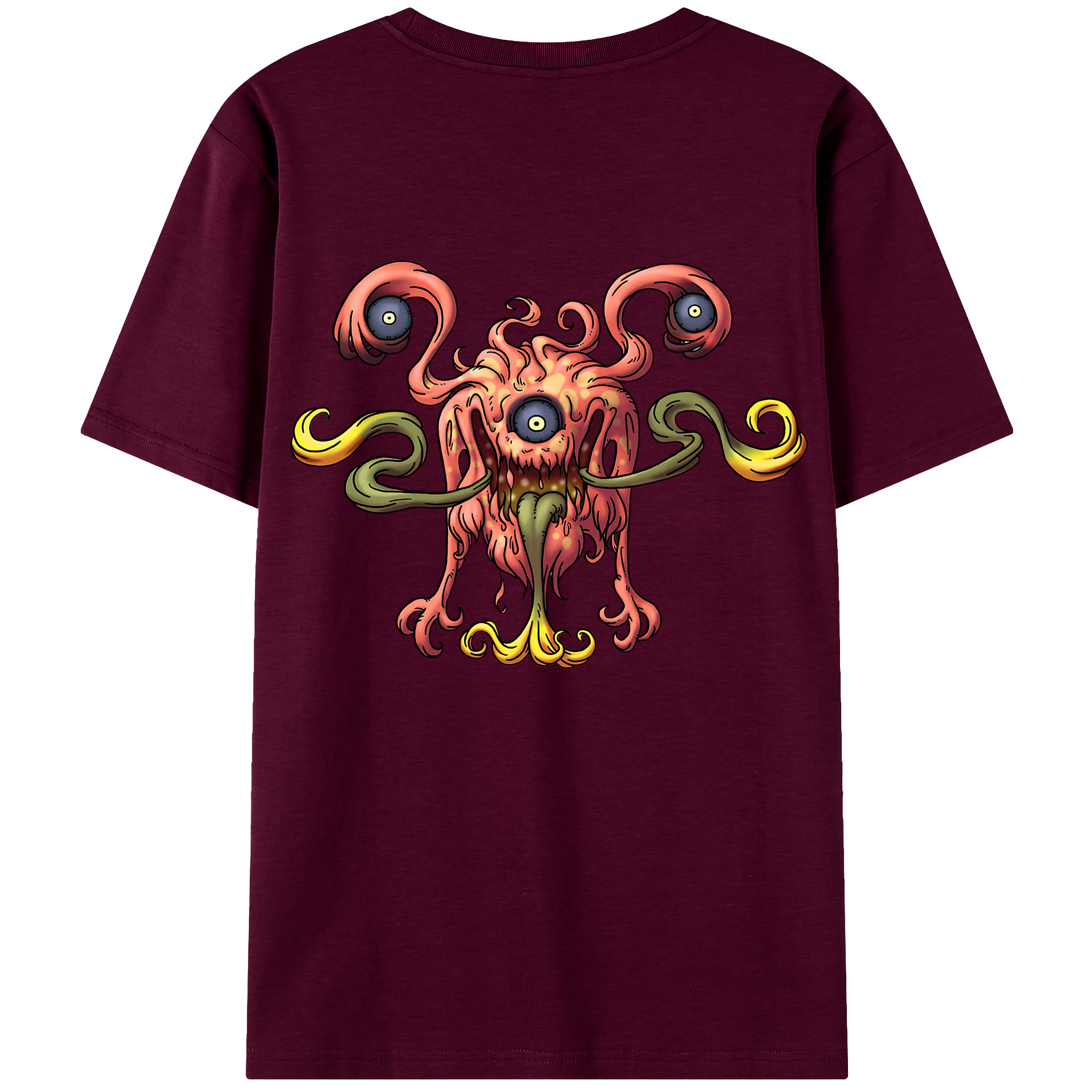 （画像用） ドラゴンクエスト Doragon Kuesuto Dragon Quest レディース半袖Tシャツ(バックプリント)